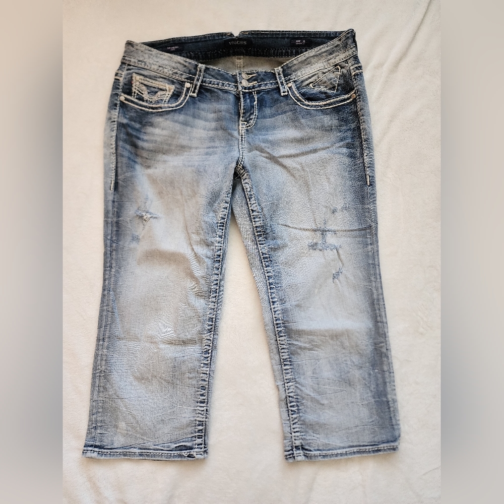 Vigoss Chelsea Capri Jeans Plus Size 18